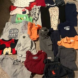 Baby boys size 6-9 months bundle